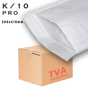 lot de 10 Enveloppes à bulles blanches K/10 360×470