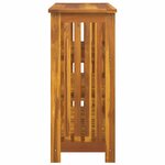 vidaXL Armoire de jardin Marron 75 x 35 x 70cm Bois d'Acacia Massif