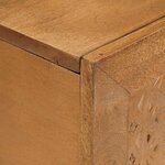 vidaXL Table basse Marron Clair 100 x 54 x 40 cm Bois d'acacia massif