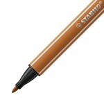 Stylo-feutre pointMax Pointe 0 8mm - Ocre foncé x 10 STABILO