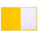Chemise À Élastique Sans Rabat Carte Lustrée 350gm2 - A4 - Jaune - X 50 - Exacompta