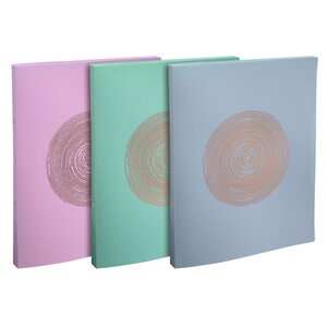 Classeur 2 Anneaux 15mm Polypropylène Recyclé Ellipse - A4 - Couleurs Assorties - X 20 - Exacompta