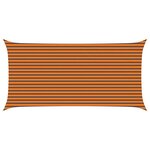 vidaXL Voile d'ombre Orange et marron 3 x 6 m 100   polyester Oxford
