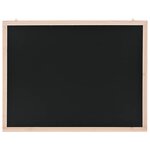 Tableau mural bois de cèdre 60 x 80 cm noir 02_0045534