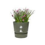 ELHO Pot de fleurs rond Greenville 25 - Extérieur - Ø 24,48 x H 23,31 cm - Vert feuille