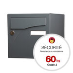 Boîte aux lettres antivandalisme gris Preface - Double face - RENZ