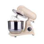 Robot pâtissier multifonction elton beige acier inoxydable 1800w