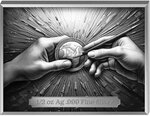 Monnaie ETERNAL MASTERPIECES IV Set 4 x 1/2 Oz Lingot Argent 2025 (PRÉCOMMANDE)
