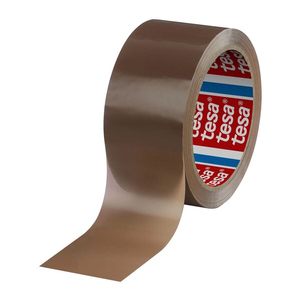 Ruban adhésif polypropylène tesa translucide 50 mm x 66 m - lot de 6 - transparent