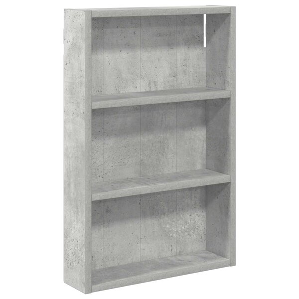 vidaXL Armoire murale de salle de bain Gris Béton 40 x 10 x 60 5 cm