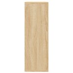 vidaXL Étagères murales Chêne sonoma 104x20x58 5 cm Bois d'ingénierie