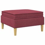 vidaXL Sofa avec rangement Tissu