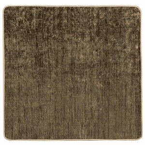 vidaXL Coureur de Tapis MARSA Vert forêt 100 x 100 cm Polyester et PVC