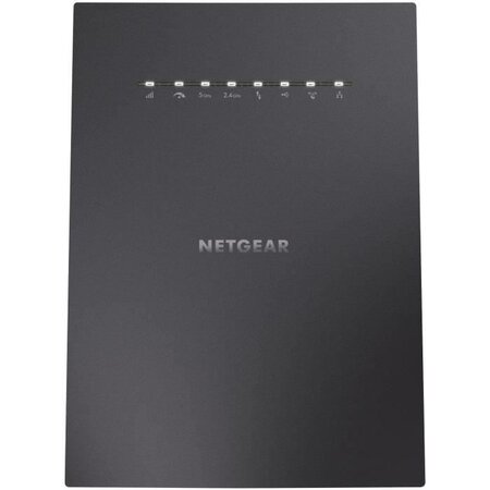 NETGEAR Répéteur WiFi X6S Nighthawk AC3000 - 4 ports RJ45 Gigabit - Technologie MU-MIMO - Tri Band 2,4 et 5 GHz - Universel