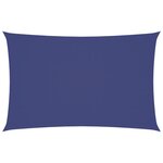 vidaXL Voile de parasol tissu oxford rectangulaire 2x4 5 m bleu