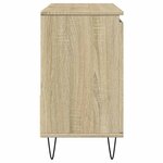 vidaXL Armoire salle de bain chêne sonoma 65x33x60 cm