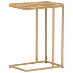 vidaXL Table d'appoint 35x45x65 cm bois de manguier massif