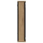 VidaXL Armoire à miroir de salle de bain chêne artisanal 42x12x60 cm