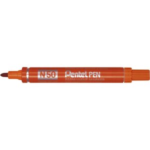 Marqueur permanent PENTEL PEN  Pointe conique  Orange PENTEL