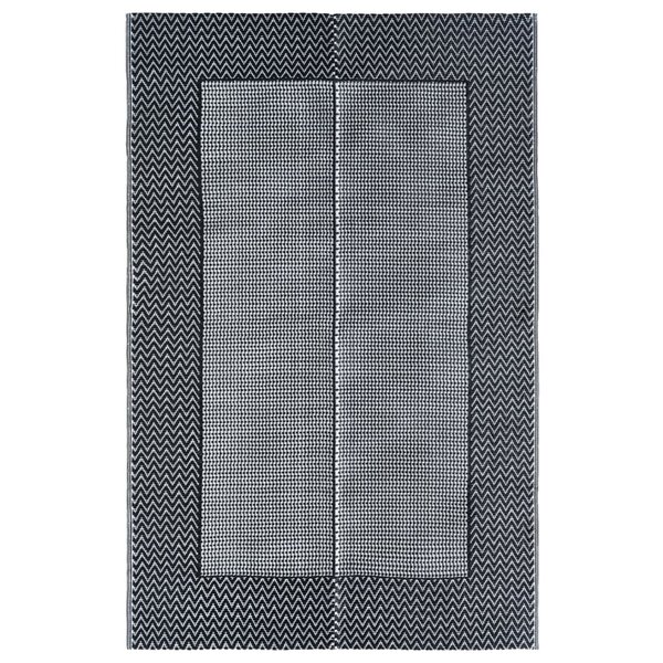 vidaXL Tapis d'extérieur ARAKIL Gris 120x180 cm PP