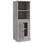 vidaXL Buffet haut sonoma gris 36x35 5x103 5 cm bois d'ingénierie