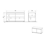 Germania banc à chaussures lissabon 95 9x39 2x48 3 cm hêtre noble