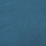 vidaXL Coussins de siège 2 pc Velours Bleu Ø50 x 19 cm