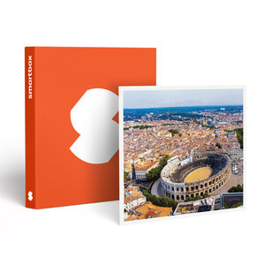 SMARTBOX - Coffret Cadeau Vol en hélicoptère de 20 min au-dessus de Nîmes et du pont du Gard - Sport & Aventure