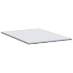 vidaXL Coussins de Matelas Blanc 140 x 200 cm Polyester sans colle