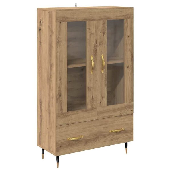 vidaXL Haut Armoire avec tiroir Chêne artisanal 69 5 x 31 x 115 cm