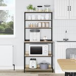 vidaXL Étagère de cuisine Chêne Sonoma 80 x 40 x 168 cm