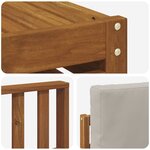 vidaXL Ensemble de canapés d'extérieur 8 Pièces Gris Naturel et Clair