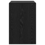 vidaXL Bureau Chêne noir 80 x 50 x 76 cm Bois d'ingénierie