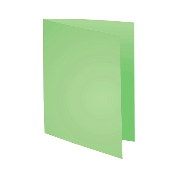 Paquet De 100 Chemises Forever® 170 À Bord Décalé - 24x32cm - Vert Pré - X 5 - Exacompta