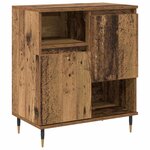 vidaXL Buffets 2 Pièces Bois ancien 120 x 35 x 70 cm Bois d'ingénierie