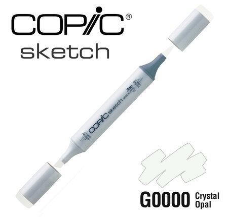 Marqueur à l'alcool Copic Sketch G0000 Crystal Opal