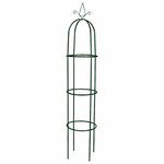 vidaXL Arche de jardin en forme de tour 2 Pièces