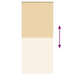 Store enrouleur occultant100 x 230 cm beige