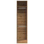 vidaXL Garde-robe chêne artisanal 50x50x200 cm bois d'ingénierie