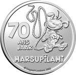 Belgique 5 Euros 2022 - 70 ans du Marsupilami (version normale)