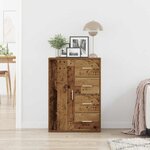 vidaXL Buffet Bois ancien 60 x 31 x 84 cm Bois d'ingénierie