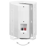 vidaXL Haut-parleurs stéréo muraux 2Pièces Blanc Intérieur Extérieur 120W