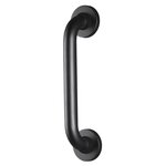 RIDDER Barre d'appui 30 cm Noir Aluminium