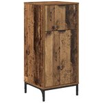 vidaXL Cabinet de salle de bain Bois ancien 39.5 x 36 x 88 cm