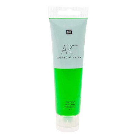 Peinture acrylique - Vert feuille - 100 ml