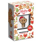 Pièce Chibi Gingerbread Man - 1 Oz Argent - Qualité BE Millésime 2021