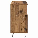 vidaXL Buffets 2 Pièces Bois ancien 120 x 35 x 70 cm Bois d'ingénierie