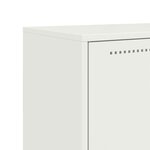 vidaXL Buffet haut rose 68 5x38 5x123 5 cm acier