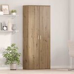 vidaXL Meuble chêne artisanal 70 x 35 x 180 cm Bois d'ingénierie