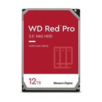 WD Red™ Pro - Disque dur Interne NAS - 12To - 7200 tr/min - 3.5 (WD121KFBX)